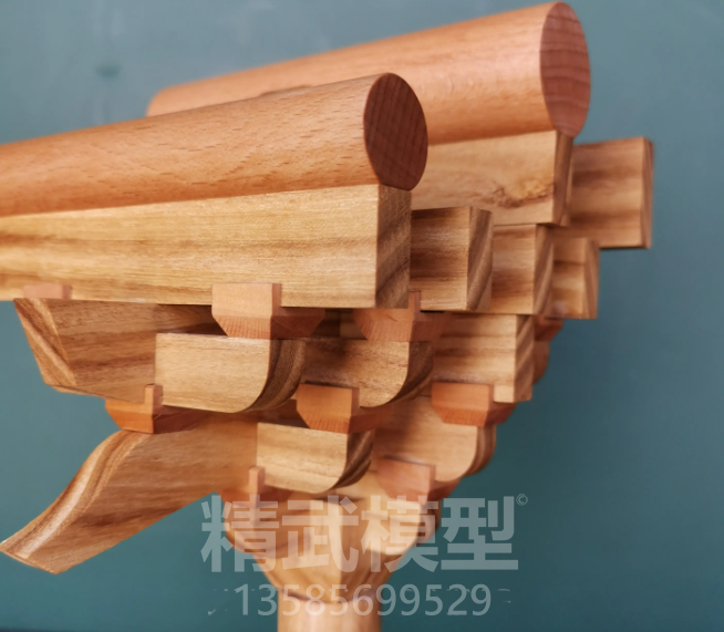 榫卯結(jié)構(gòu)建筑沙盤(pán)模型