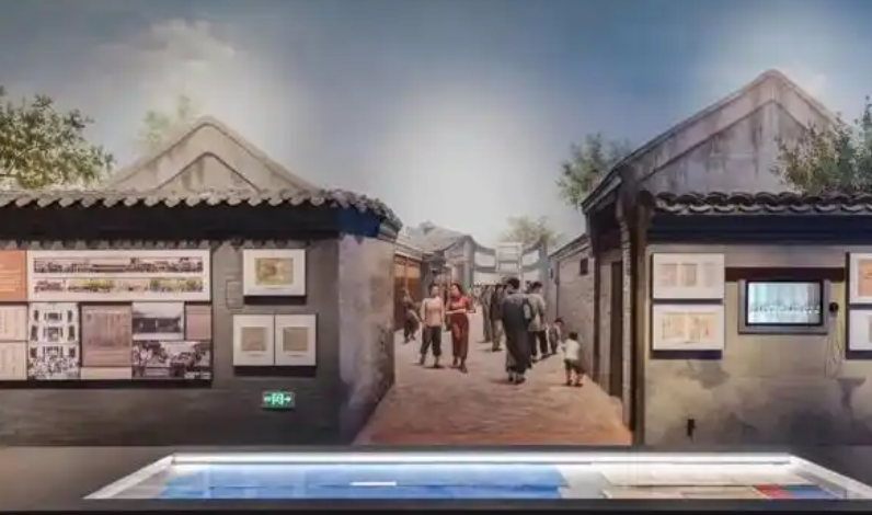 北京市檔案館整合利用有限資源通過(guò)沙盤(pán)模型復(fù)原五十年代初北京城的原貌